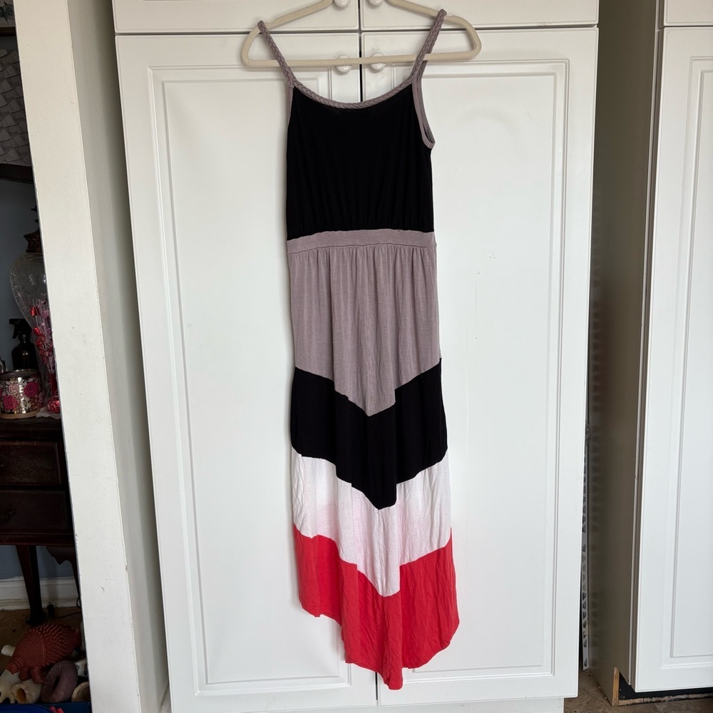 Colorblock Maxi Dress - Picture 6 of 6